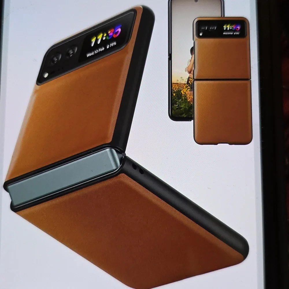 Eastcoo Slim Motorola Moto Razr 2023 Leather